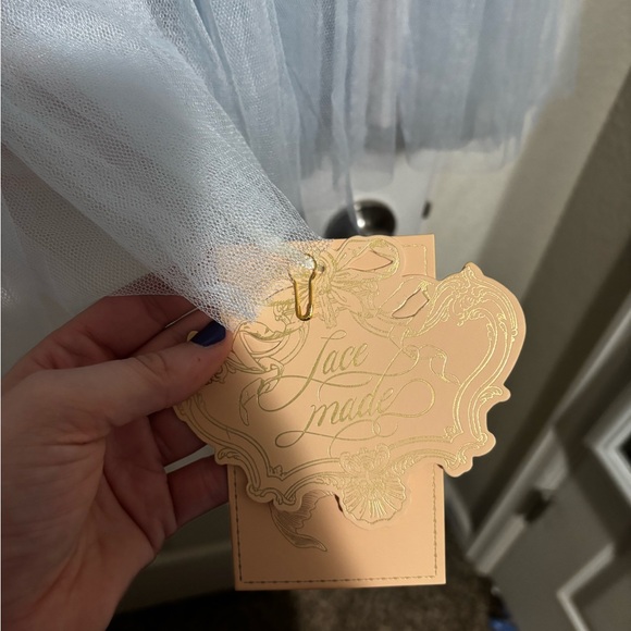 The Blue Lily Gauze Skirt - Picture 6 of 6